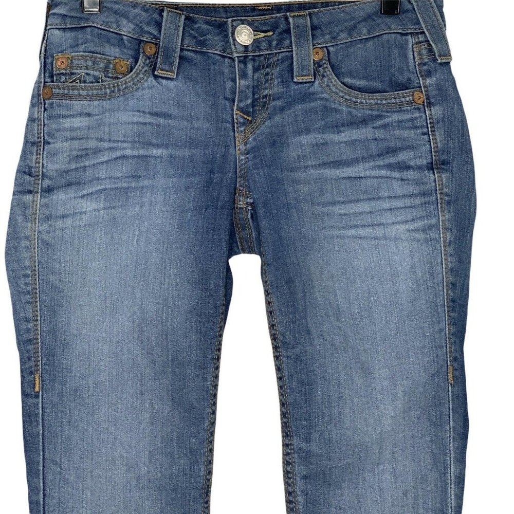 True Religion Skinny Jeans Light Wash Low Rise_2